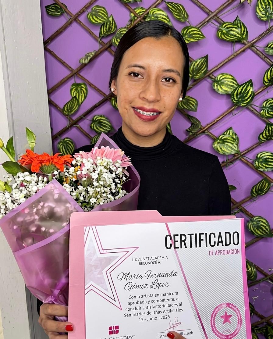 Alumna certificada