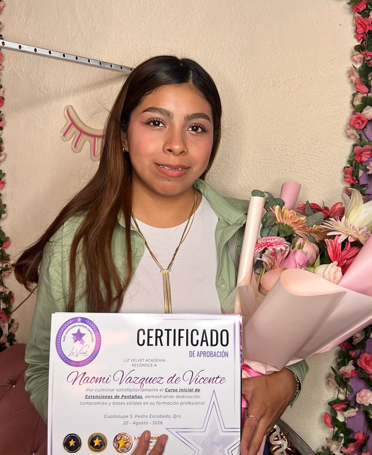 Alumna certificada